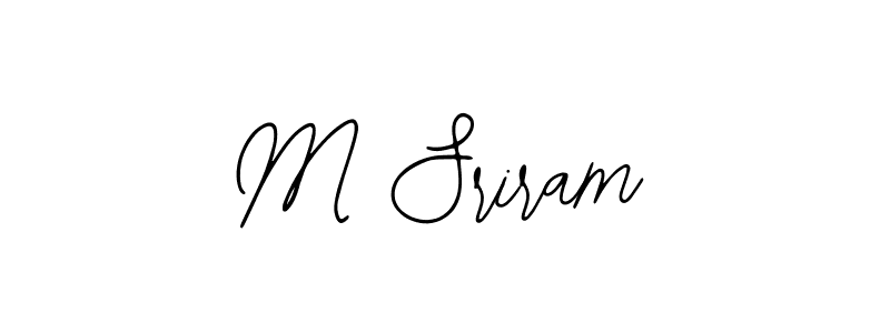 Once you've used our free online signature maker to create your best signature Bearetta-2O07w style, it's time to enjoy all of the benefits that M Sriram name signing documents. M Sriram signature style 12 images and pictures png