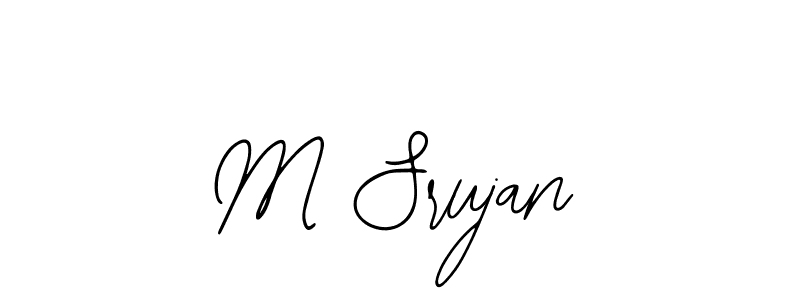 Make a short M Srujan signature style. Manage your documents anywhere anytime using Bearetta-2O07w. Create and add eSignatures, submit forms, share and send files easily. M Srujan signature style 12 images and pictures png