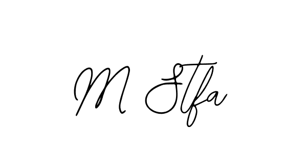 Similarly Bearetta-2O07w is the best handwritten signature design. Signature creator online .You can use it as an online autograph creator for name M Stfa. M Stfa signature style 12 images and pictures png