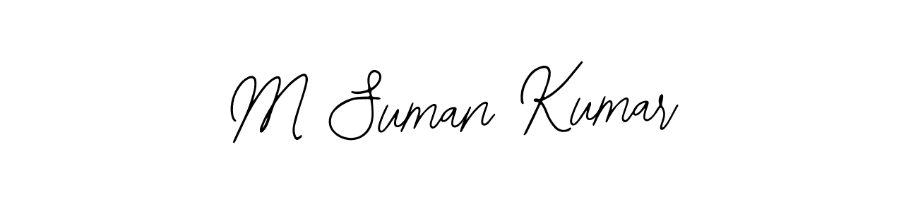 Check out images of Autograph of M Suman Kumar name. Actor M Suman Kumar Signature Style. Bearetta-2O07w is a professional sign style online. M Suman Kumar signature style 12 images and pictures png