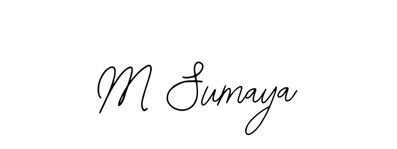 Also You can easily find your signature by using the search form. We will create M Sumaya name handwritten signature images for you free of cost using Bearetta-2O07w sign style. M Sumaya signature style 12 images and pictures png