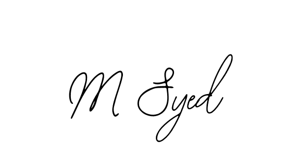How to Draw M Syed signature style? Bearetta-2O07w is a latest design signature styles for name M Syed. M Syed signature style 12 images and pictures png