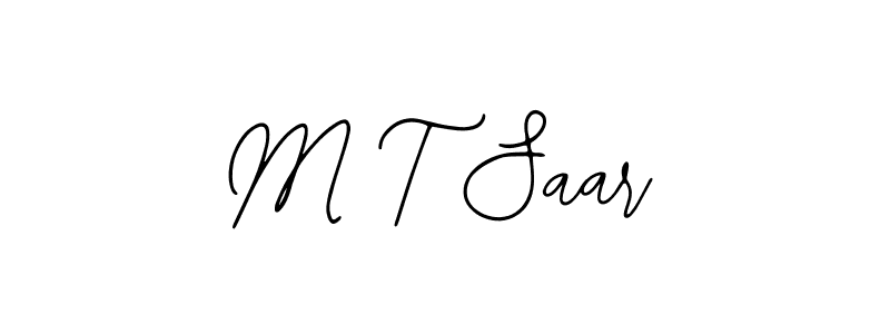 Make a beautiful signature design for name M T Saar. Use this online signature maker to create a handwritten signature for free. M T Saar signature style 12 images and pictures png