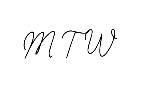 This is the best signature style for the M T W name. Also you like these signature font (Bearetta-2O07w). Mix name signature. M T W signature style 12 images and pictures png