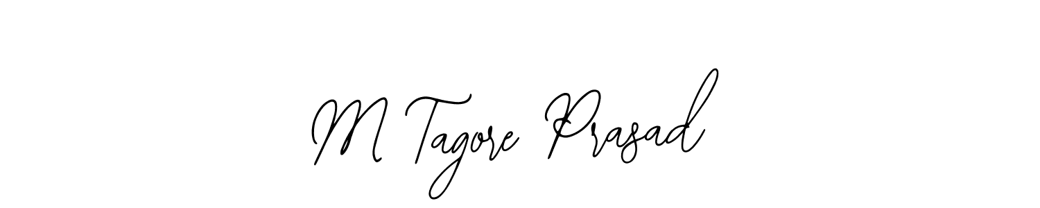 Create a beautiful signature design for name M Tagore Prasad. With this signature (Bearetta-2O07w) fonts, you can make a handwritten signature for free. M Tagore Prasad signature style 12 images and pictures png