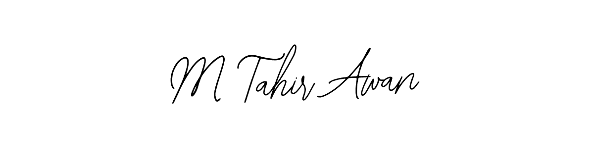 How to make M Tahir Awan signature? Bearetta-2O07w is a professional autograph style. Create handwritten signature for M Tahir Awan name. M Tahir Awan signature style 12 images and pictures png