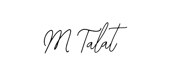 Bearetta-2O07w is a professional signature style that is perfect for those who want to add a touch of class to their signature. It is also a great choice for those who want to make their signature more unique. Get M Talat name to fancy signature for free. M Talat signature style 12 images and pictures png