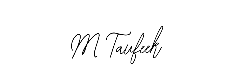 It looks lik you need a new signature style for name M Taufeek. Design unique handwritten (Bearetta-2O07w) signature with our free signature maker in just a few clicks. M Taufeek signature style 12 images and pictures png