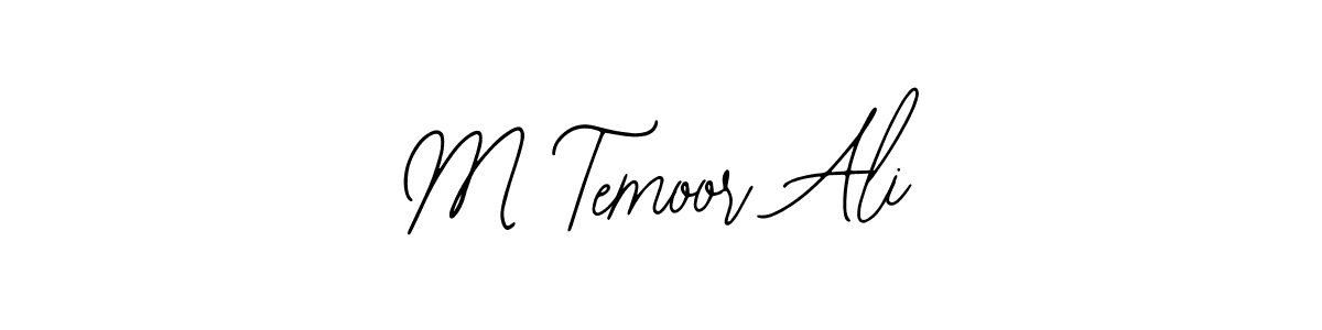 Create a beautiful signature design for name M Temoor Ali. With this signature (Bearetta-2O07w) fonts, you can make a handwritten signature for free. M Temoor Ali signature style 12 images and pictures png