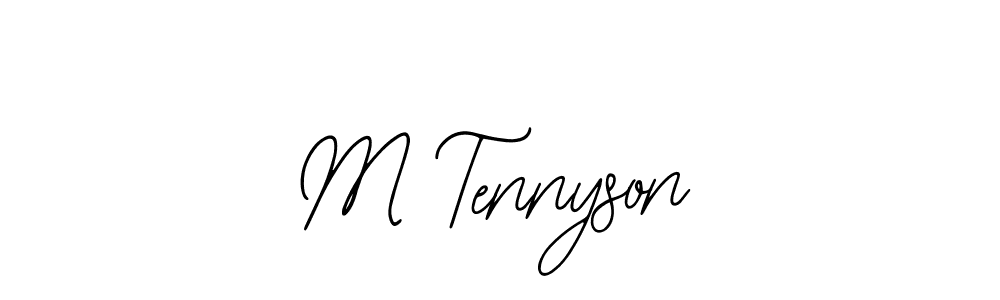 It looks lik you need a new signature style for name M Tennyson. Design unique handwritten (Bearetta-2O07w) signature with our free signature maker in just a few clicks. M Tennyson signature style 12 images and pictures png