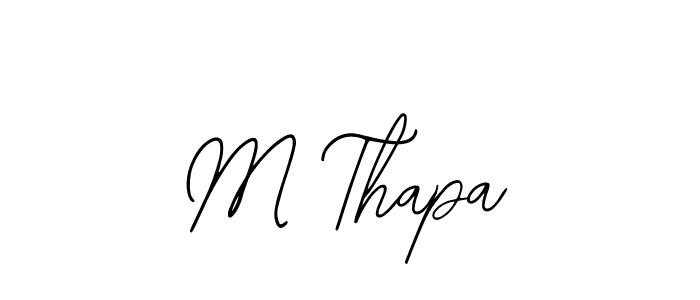 You can use this online signature creator to create a handwritten signature for the name M Thapa. This is the best online autograph maker. M Thapa signature style 12 images and pictures png