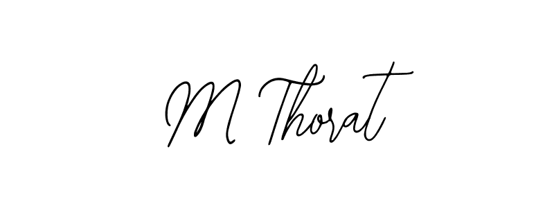 The best way (Bearetta-2O07w) to make a short signature is to pick only two or three words in your name. The name M Thorat include a total of six letters. For converting this name. M Thorat signature style 12 images and pictures png