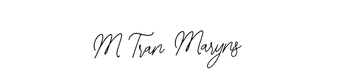 Here are the top 10 professional signature styles for the name M Tran Maryns. These are the best autograph styles you can use for your name. M Tran Maryns signature style 12 images and pictures png