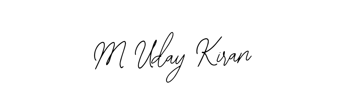 It looks lik you need a new signature style for name M Uday Kiran. Design unique handwritten (Bearetta-2O07w) signature with our free signature maker in just a few clicks. M Uday Kiran signature style 12 images and pictures png