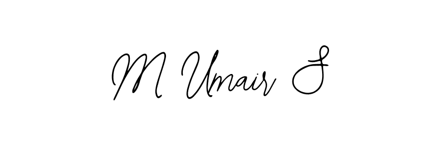 Similarly Bearetta-2O07w is the best handwritten signature design. Signature creator online .You can use it as an online autograph creator for name M Umair S. M Umair S signature style 12 images and pictures png