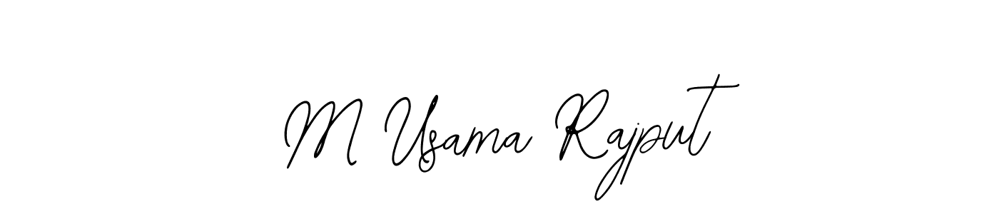 You can use this online signature creator to create a handwritten signature for the name M Usama Rajput. This is the best online autograph maker. M Usama Rajput signature style 12 images and pictures png