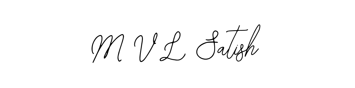 Check out images of Autograph of M V L Satish name. Actor M V L Satish Signature Style. Bearetta-2O07w is a professional sign style online. M V L Satish signature style 12 images and pictures png