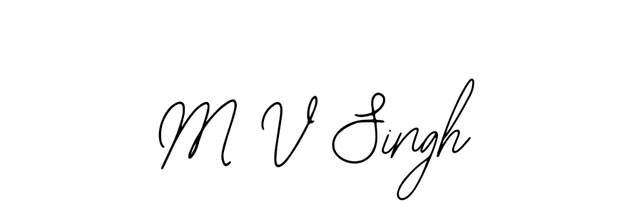 Once you've used our free online signature maker to create your best signature Bearetta-2O07w style, it's time to enjoy all of the benefits that M V Singh name signing documents. M V Singh signature style 12 images and pictures png