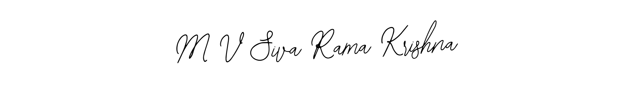 Make a beautiful signature design for name M V Siva Rama Krishna. Use this online signature maker to create a handwritten signature for free. M V Siva Rama Krishna signature style 12 images and pictures png