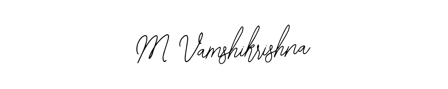 Once you've used our free online signature maker to create your best signature Bearetta-2O07w style, it's time to enjoy all of the benefits that M Vamshikrishna name signing documents. M Vamshikrishna signature style 12 images and pictures png
