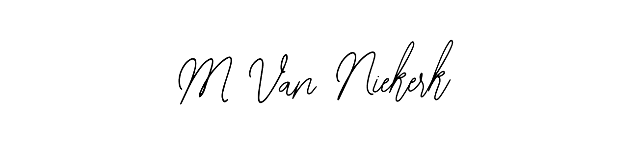 How to Draw M Van Niekerk signature style? Bearetta-2O07w is a latest design signature styles for name M Van Niekerk. M Van Niekerk signature style 12 images and pictures png