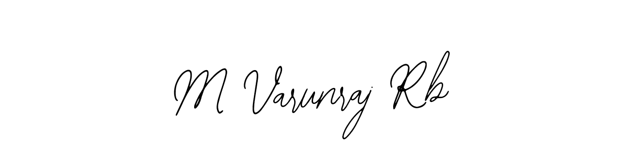 It looks lik you need a new signature style for name M Varunraj Rb. Design unique handwritten (Bearetta-2O07w) signature with our free signature maker in just a few clicks. M Varunraj Rb signature style 12 images and pictures png