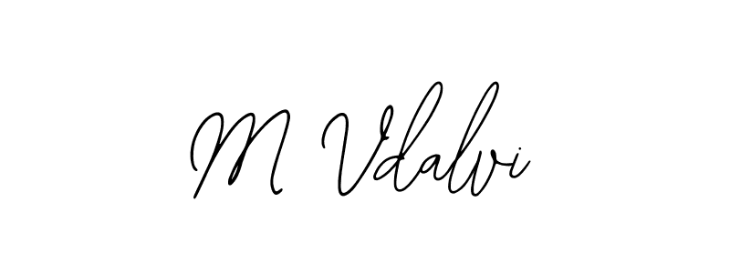 Also You can easily find your signature by using the search form. We will create M Vdalvi name handwritten signature images for you free of cost using Bearetta-2O07w sign style. M Vdalvi signature style 12 images and pictures png