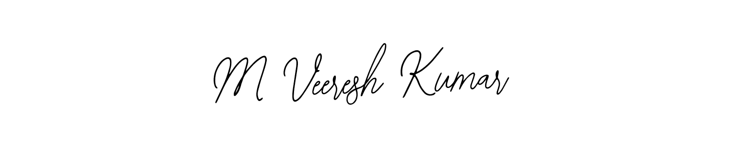 How to Draw M Veeresh Kumar signature style? Bearetta-2O07w is a latest design signature styles for name M Veeresh Kumar. M Veeresh Kumar signature style 12 images and pictures png