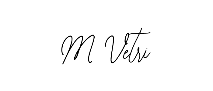 Bearetta-2O07w is a professional signature style that is perfect for those who want to add a touch of class to their signature. It is also a great choice for those who want to make their signature more unique. Get M Vetri name to fancy signature for free. M Vetri signature style 12 images and pictures png