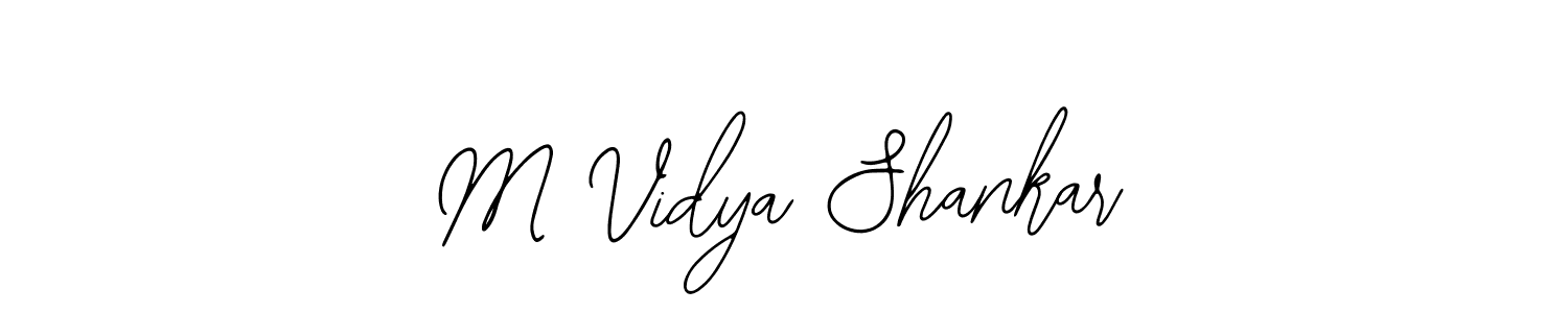 Best and Professional Signature Style for M Vidya Shankar. Bearetta-2O07w Best Signature Style Collection. M Vidya Shankar signature style 12 images and pictures png