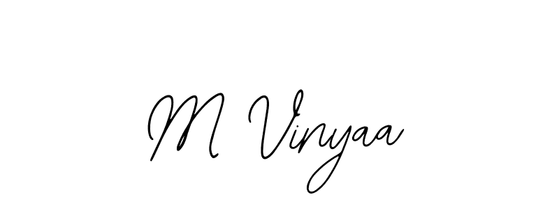 Once you've used our free online signature maker to create your best signature Bearetta-2O07w style, it's time to enjoy all of the benefits that M Vinyaa name signing documents. M Vinyaa signature style 12 images and pictures png