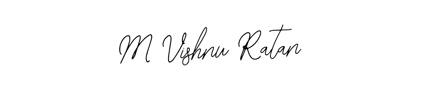 M Vishnu Ratan stylish signature style. Best Handwritten Sign (Bearetta-2O07w) for my name. Handwritten Signature Collection Ideas for my name M Vishnu Ratan. M Vishnu Ratan signature style 12 images and pictures png