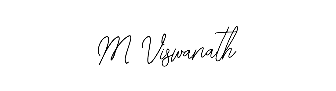 if you are searching for the best signature style for your name M Viswanath. so please give up your signature search. here we have designed multiple signature styles  using Bearetta-2O07w. M Viswanath signature style 12 images and pictures png