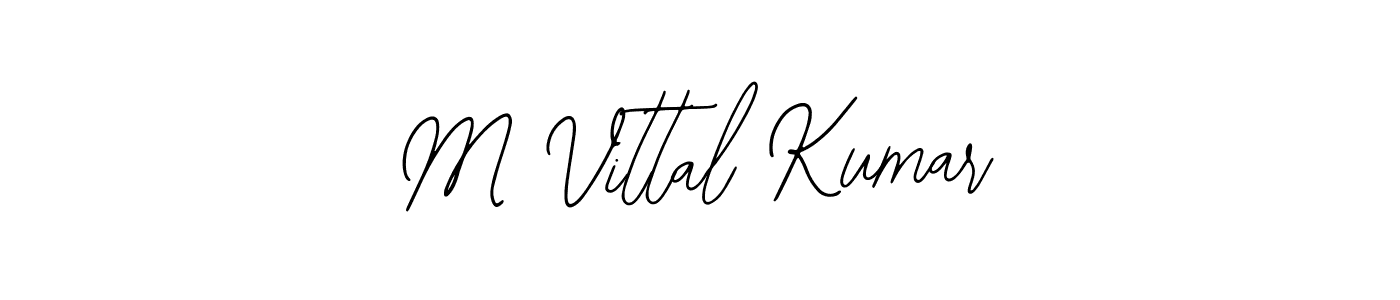 Best and Professional Signature Style for M Vittal Kumar. Bearetta-2O07w Best Signature Style Collection. M Vittal Kumar signature style 12 images and pictures png