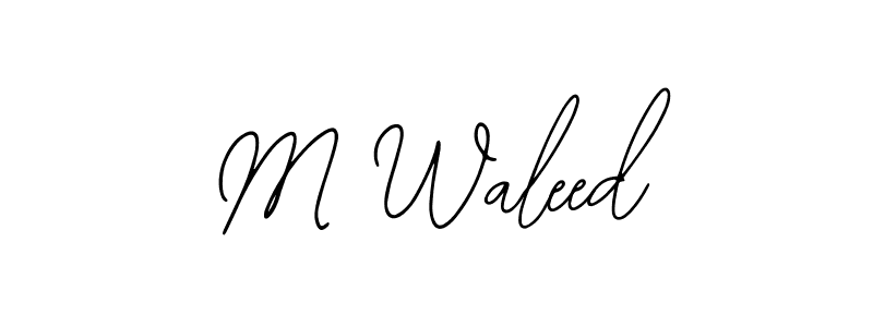 Best and Professional Signature Style for M Waleed. Bearetta-2O07w Best Signature Style Collection. M Waleed signature style 12 images and pictures png