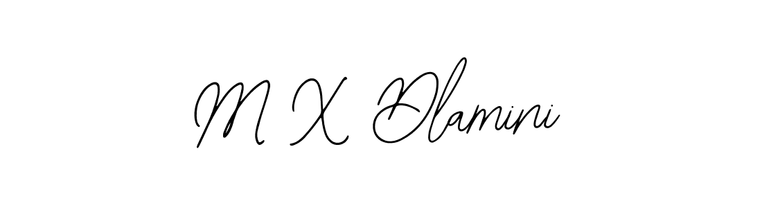 You should practise on your own different ways (Bearetta-2O07w) to write your name (M X Dlamini) in signature. don't let someone else do it for you. M X Dlamini signature style 12 images and pictures png