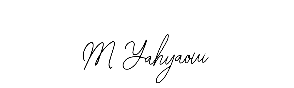 Make a beautiful signature design for name M Yahyaoui. With this signature (Bearetta-2O07w) style, you can create a handwritten signature for free. M Yahyaoui signature style 12 images and pictures png