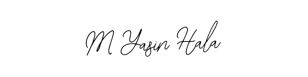 Here are the top 10 professional signature styles for the name M Yasin Hala. These are the best autograph styles you can use for your name. M Yasin Hala signature style 12 images and pictures png