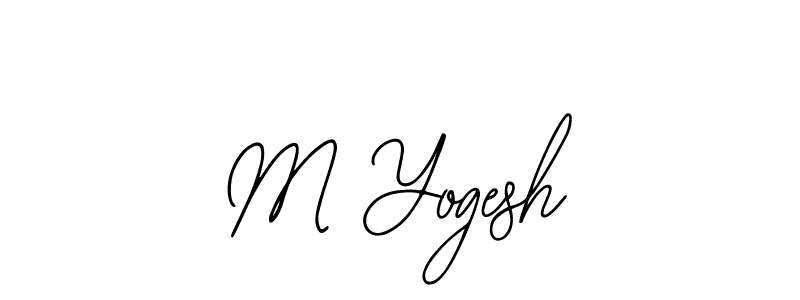 See photos of M Yogesh official signature by Spectra . Check more albums & portfolios. Read reviews & check more about Bearetta-2O07w font. M Yogesh signature style 12 images and pictures png