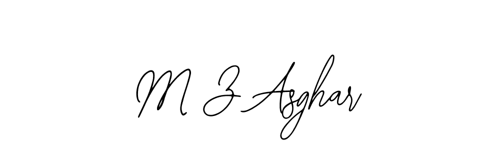 Similarly Bearetta-2O07w is the best handwritten signature design. Signature creator online .You can use it as an online autograph creator for name M Z Asghar. M Z Asghar signature style 12 images and pictures png