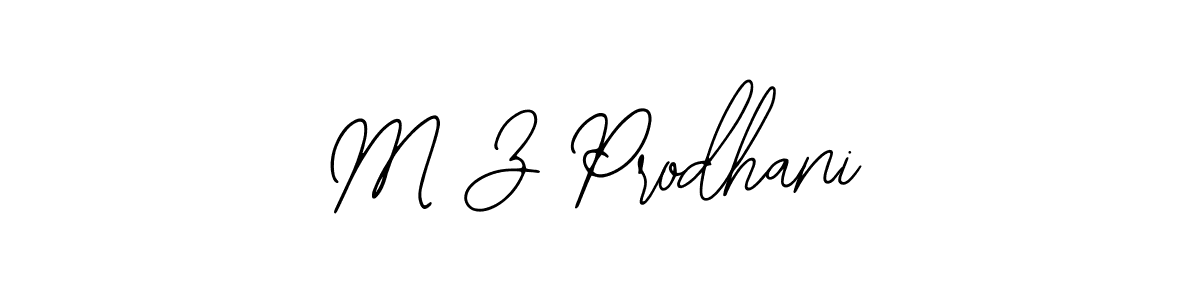 How to Draw M Z Prodhani signature style? Bearetta-2O07w is a latest design signature styles for name M Z Prodhani. M Z Prodhani signature style 12 images and pictures png