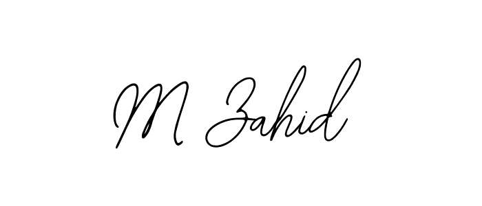 Also You can easily find your signature by using the search form. We will create M Zahid name handwritten signature images for you free of cost using Bearetta-2O07w sign style. M Zahid signature style 12 images and pictures png