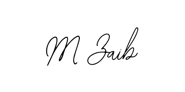 The best way (Bearetta-2O07w) to make a short signature is to pick only two or three words in your name. The name M Zaib include a total of six letters. For converting this name. M Zaib signature style 12 images and pictures png