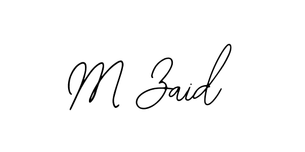 Similarly Bearetta-2O07w is the best handwritten signature design. Signature creator online .You can use it as an online autograph creator for name M Zaid. M Zaid signature style 12 images and pictures png