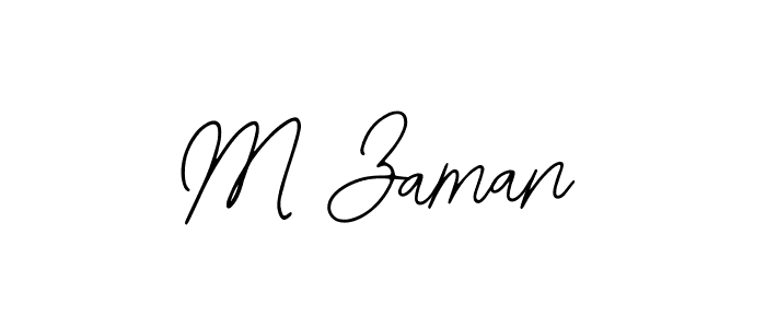 Make a beautiful signature design for name M Zaman. With this signature (Bearetta-2O07w) style, you can create a handwritten signature for free. M Zaman signature style 12 images and pictures png
