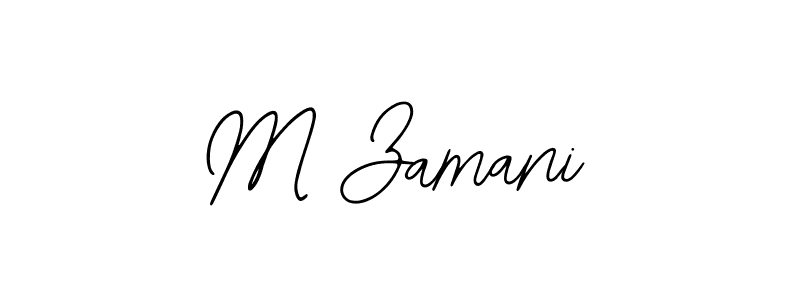 Bearetta-2O07w is a professional signature style that is perfect for those who want to add a touch of class to their signature. It is also a great choice for those who want to make their signature more unique. Get M Zamani name to fancy signature for free. M Zamani signature style 12 images and pictures png