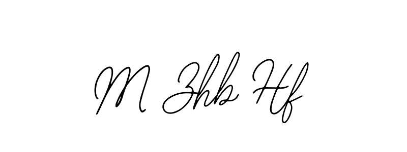 How to Draw M Zhb Hf signature style? Bearetta-2O07w is a latest design signature styles for name M Zhb Hf. M Zhb Hf signature style 12 images and pictures png