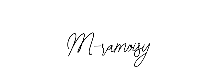 if you are searching for the best signature style for your name M-ramoisy. so please give up your signature search. here we have designed multiple signature styles  using Bearetta-2O07w. M-ramoisy signature style 12 images and pictures png