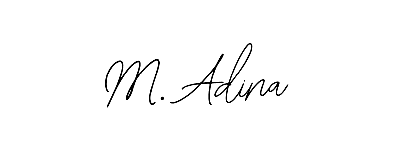 Also You can easily find your signature by using the search form. We will create M. Adina name handwritten signature images for you free of cost using Bearetta-2O07w sign style. M. Adina signature style 12 images and pictures png