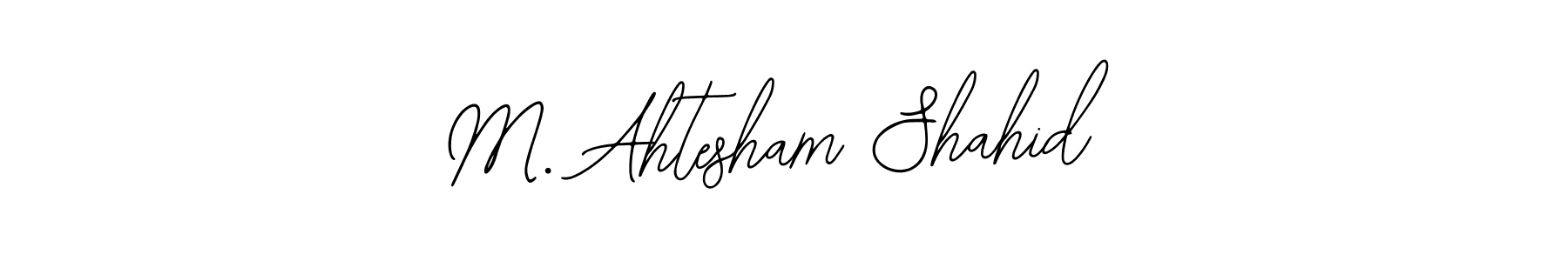 Also we have M. Ahtesham Shahid name is the best signature style. Create professional handwritten signature collection using Bearetta-2O07w autograph style. M. Ahtesham Shahid signature style 12 images and pictures png